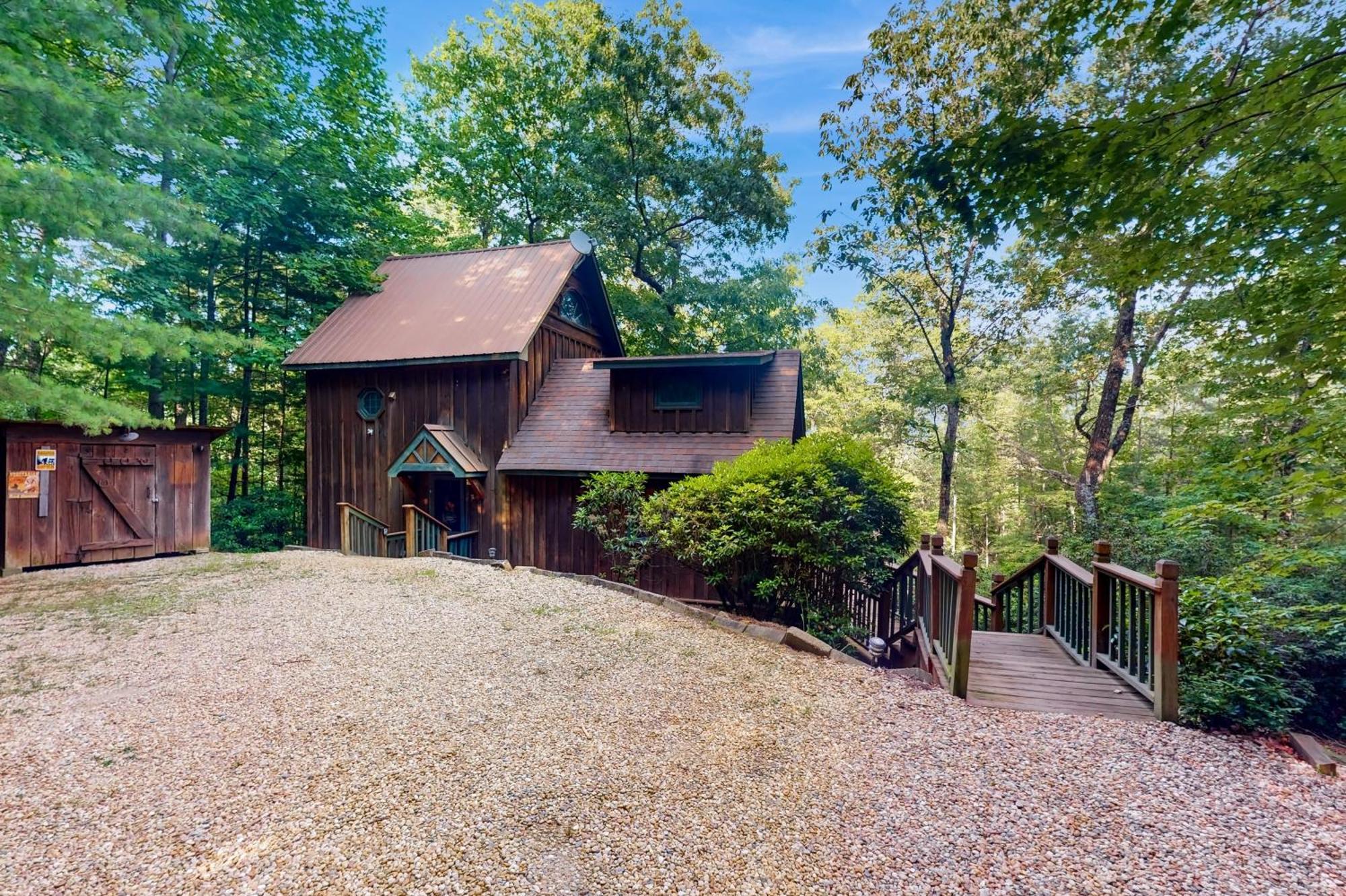 Lazy Days Cabin Blue Ridge Exterior photo